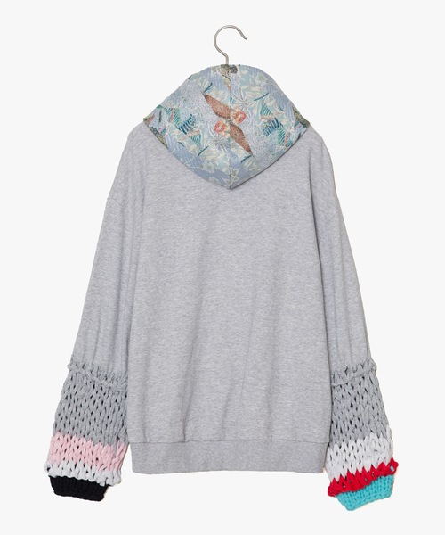 bedsidedrama(ベットサイドドラマ)の「Loose Sleeve Parka(パーカー・メンズ・ブラック/グレー・1/2)」の14枚目の写真