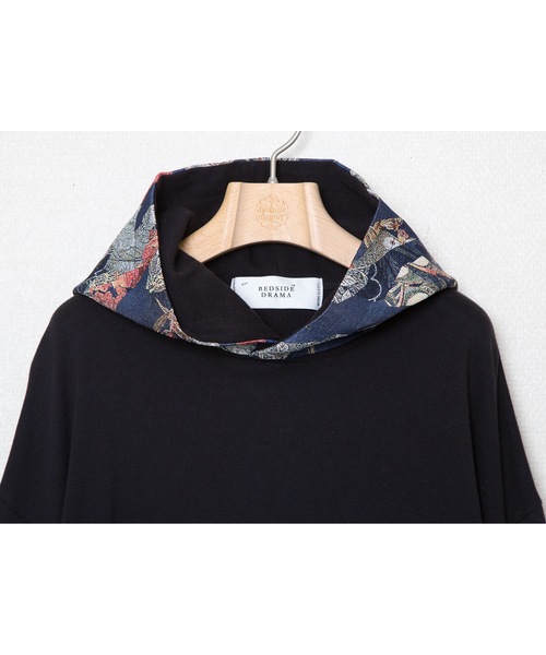 bedsidedrama(ベットサイドドラマ)の「Loose Sleeve Parka(パーカー・メンズ・ブラック/グレー・1/2)」の19枚目の写真