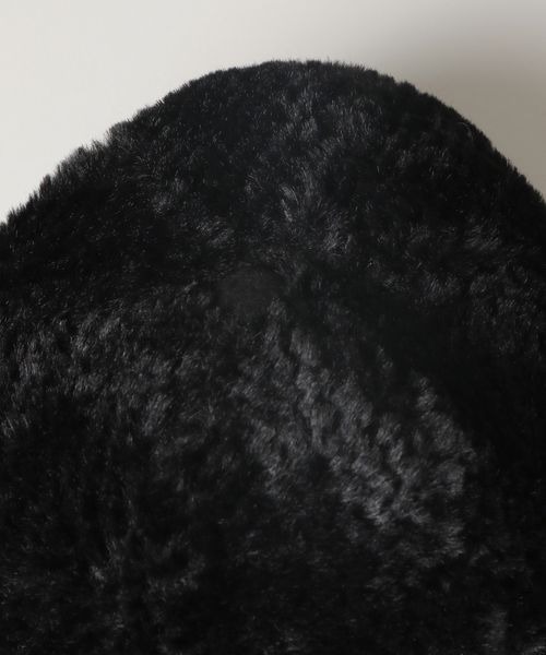 JEANASIS（ジーナシス）の「ボアキリカエCAP/240308（キャップ・レディース・ホワイト/ブラック・FREE）」の8枚目の写真