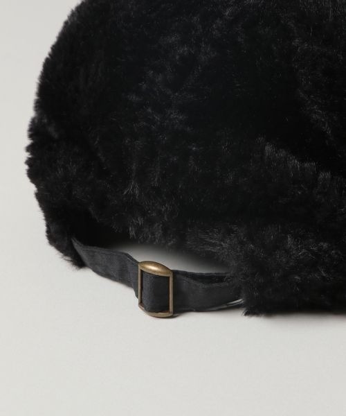 JEANASIS（ジーナシス）の「ボアキリカエCAP/240308（キャップ・レディース・ホワイト/ブラック・FREE）」の9枚目の写真