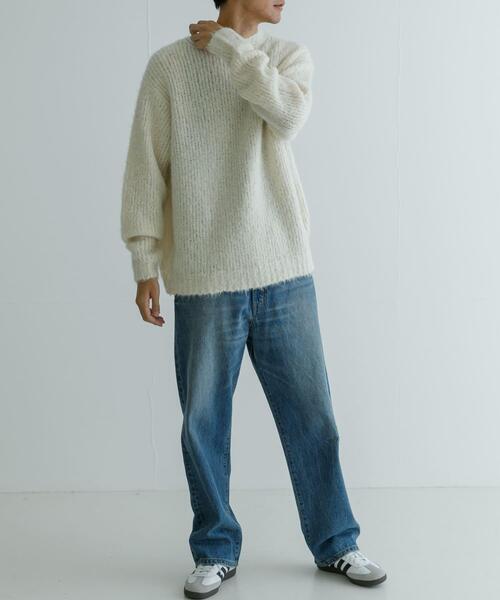 セール】new basic ALPACA TSUMUGI KNIT（ニット/セーター）｜URBAN
