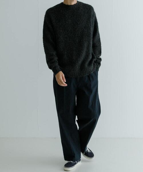 セール】new basic ALPACA TSUMUGI KNIT（ニット/セーター）｜URBAN