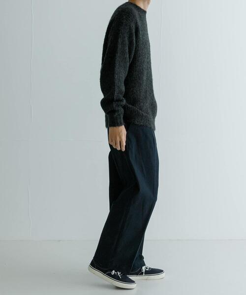 セール】new basic ALPACA TSUMUGI KNIT（ニット/セーター）｜URBAN