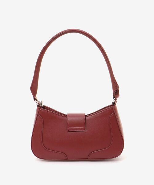 MAJESTIC LEGON（マジェスティックレゴン）の「フロントリボンクラシカルバッグ（ハンドバッグ・レディース・シルバー/ブラック/ボルドー・FREE）」の16枚目の写真