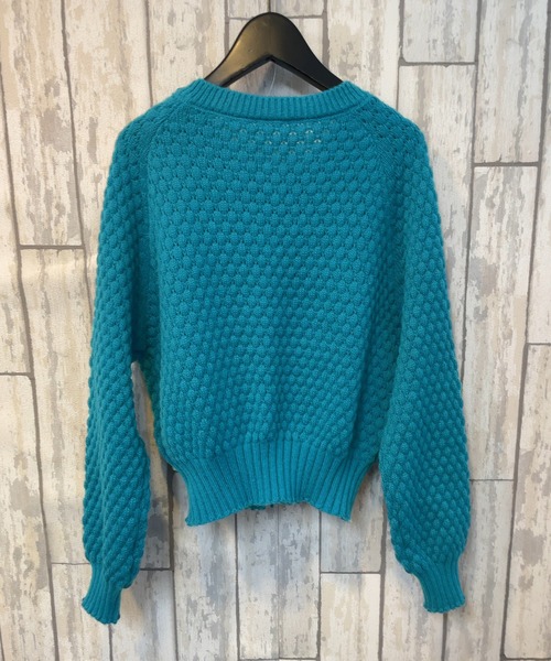 MILAE（ミレ）の「クルーネックニットカーディガン（カーディガン/ボレロ・レディース・オフホワイト/ブルー/ベージュ・FREE）」の16枚目の写真