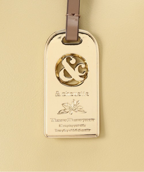 【セール】バケツ型ソフトトートバッグ（トートバッグ）｜& chouette（アンドシュエット）