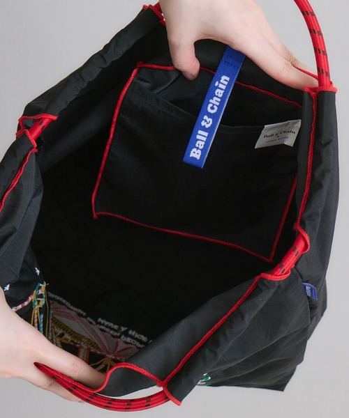 Ball&Chain(ボールアンドチェーン)の「【KATHARINE ROSS】Ball&Chain FerrisWheel 撥水 刺繍トートバッグ レギュラーサイズ(トートバッグ・レディース・イエロー/グレー/ブラック・MEDIUM)」の21枚目の写真