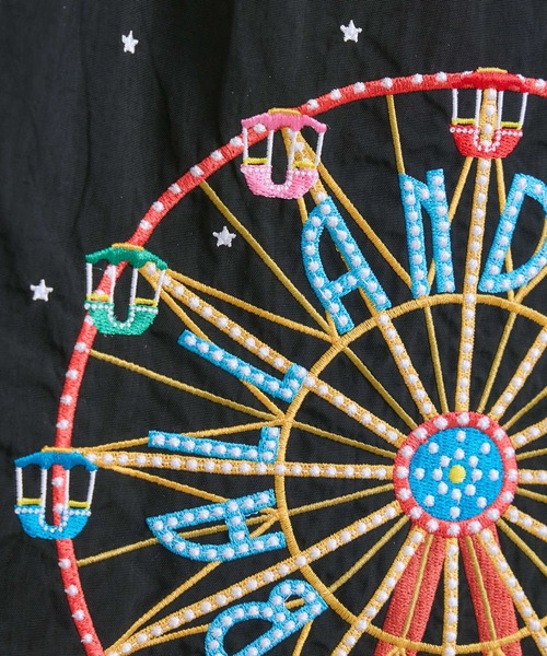 Ball&Chain(ボールアンドチェーン)の「【KATHARINE ROSS】Ball&Chain FerrisWheel 撥水 刺繍トートバッグ レギュラーサイズ(トートバッグ・レディース・イエロー/グレー/ブラック・MEDIUM)」の14枚目の写真