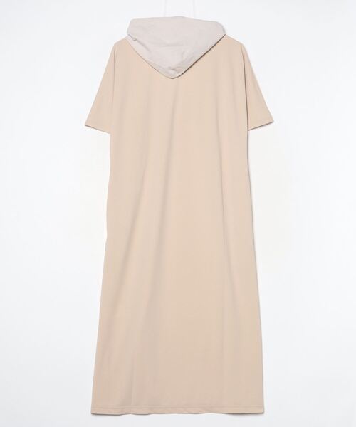【セール】WOMAN PONTI HOODIE DRESS CRYSTAL（ワンピース）｜roarguns（ロアーガンズ）
