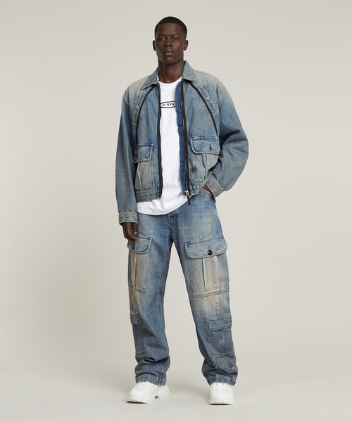 セール】BEND 3D CARGO LOOSE JEANS/立体裁断ルーズカーゴ