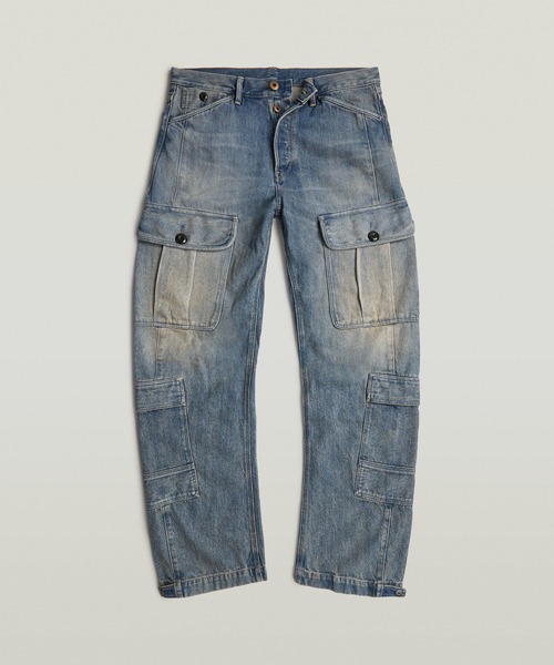 セール】BEND 3D CARGO LOOSE JEANS/立体裁断ルーズカーゴ