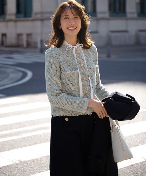 23区（ニジュウサンク）の「エアータンブラー TCギャバジン ロング トレンチコート（トレンチコート・レディース・黄土色系/ネイビー系/ベージュ系・36/42/40/38）」の8枚目の写真