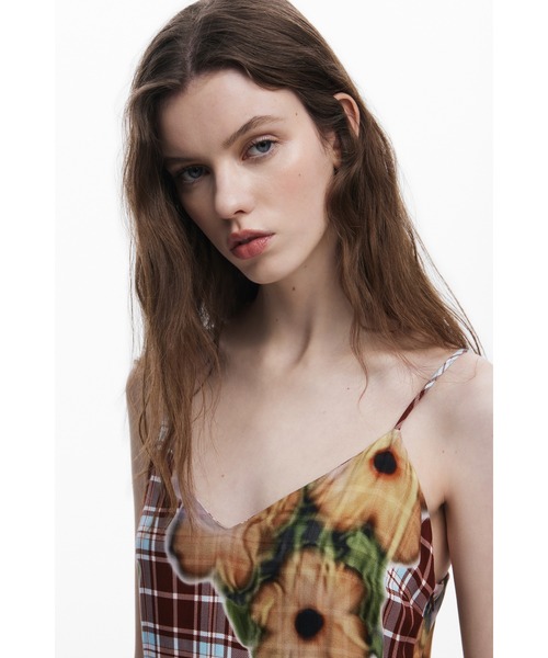 Desigual×Collina Strada】LACECOLLINA STRADA ワンピースストラップ