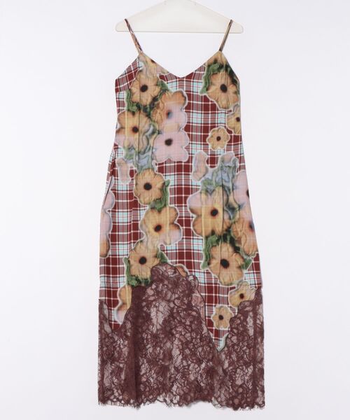Desigual(デシグアル)の「【Desigual×Collina Strada】LACECOLLINA STRADA ワンピースストラップ(ワンピース・レディース・ブラウン・XL/L/M)」の7枚目の写真