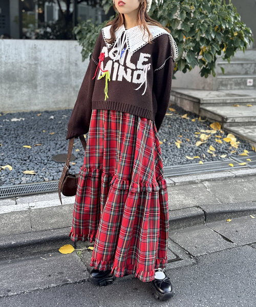 年末sale☆ 2枚セット！ 襟付きスタイ アソート付け襟（付け襟）｜w closet（ダブルクローゼット）の