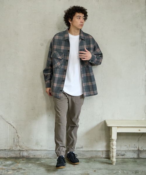 BAYFLOW（ベイフロー）の「ウラフリースジョグパンツ【イージーケア・マシンウォッシャブル対応】（その他パンツ・メンズ・ネイビー/グレー・MEDIUM/LARGE）」の11枚目の写真