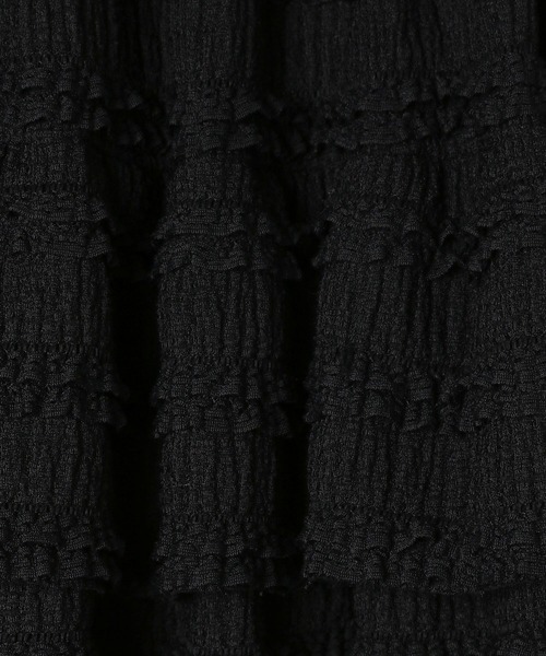 Heather（ヘザー）の「レースフリルミニスカート　319845（スカート・レディース・オフホワイト/ブラック・FREE）」の10枚目の写真