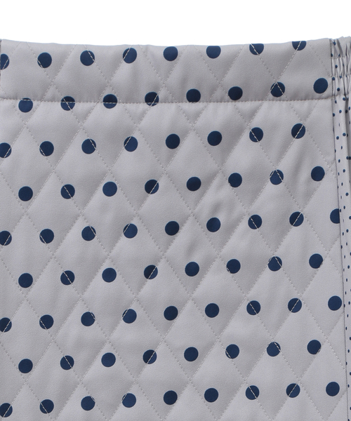 MELROSE claire（メルローズ クレール）の「【ドット切替キルティングスカート】（スカート・レディース・ブラック/ライトグレー・FREE）」の12枚目の写真