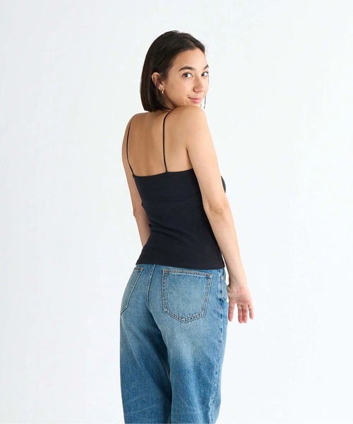 値下げ中！moussy ROXY キャミソール Web完売色 MOUSSY（マウジー）の「ROXY AMPHIBIOUS キャミソール