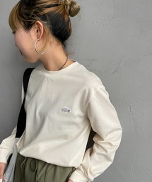 [LACOSTE/ラコステ] ワンポイントロゴ クルーネックロンT