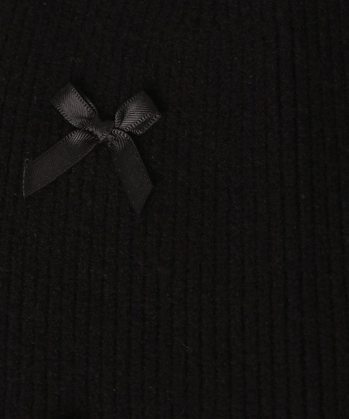 GLOBAL WORK（グローバルワーク）の「洗えるリボンニットワッチ/キッズ/290836（ニットキャップ/ビーニー・キッズ・グレー/ブラック・FREE）」の11枚目の写真