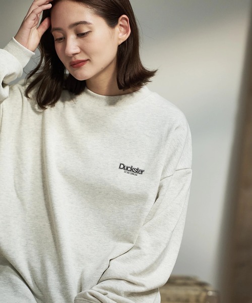 go slow caravan(ゴースローキャラバン)の「Duckster/ダックスター ピグメント クルースウェット(STADIUM TOUR)(スウェット・メンズ・ブラック/オートミール/ブルー系その他・MEDIUM/LARGE/X-LARGE)」の18枚目の写真