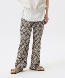 ポリエステル ジャカード パンツ