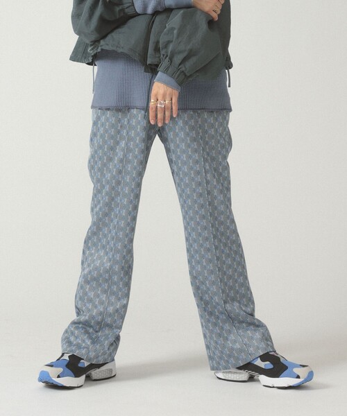 BEAMS BOY（ビームスボーイ）の「ポリエステル ジャカード パンツ（その他パンツ・レディース・ネイビー/ブラウン・0/1）」の22枚目の写真