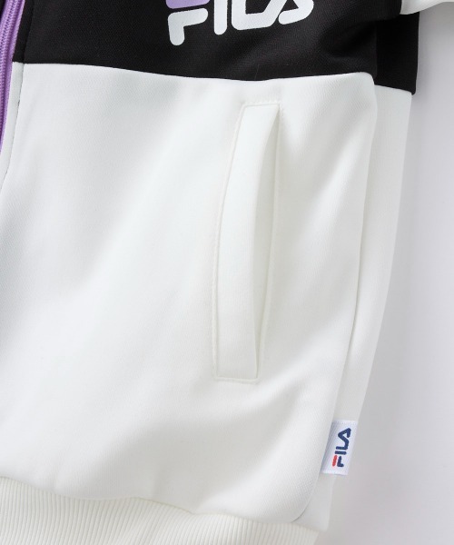 FILA（フィラ）の「ジャージトップス（ジャージ・キッズ・ネイビー/ブラック・130/140/150/160）」の6枚目の写真