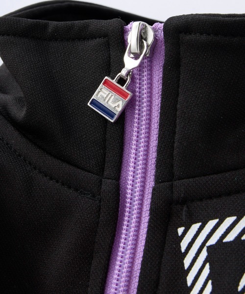 FILA（フィラ）の「ジャージトップス（ジャージ・キッズ・ネイビー/ブラック・130/140/150/160）」の7枚目の写真