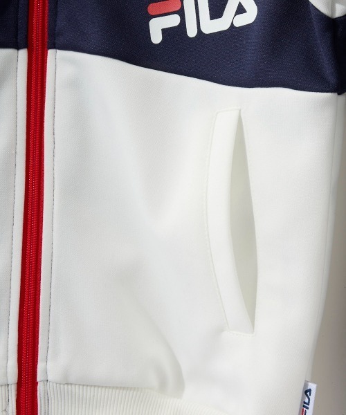 FILA（フィラ）の「ジャージトップス（ジャージ・キッズ・ネイビー/ブラック・130/140/150/160）」の10枚目の写真