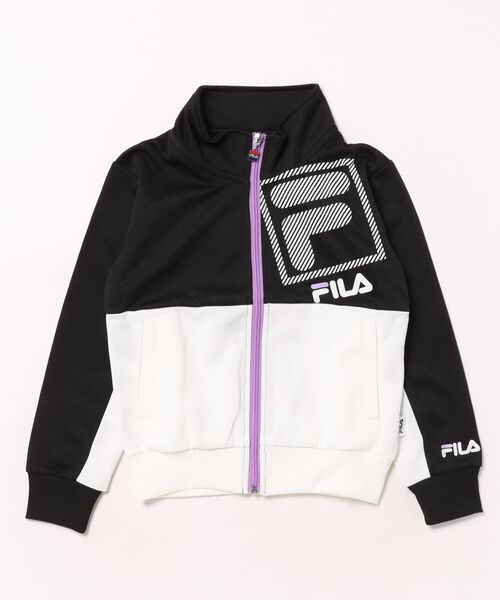 FILA（フィラ）の「ジャージトップス（ジャージ・キッズ・ネイビー/ブラック・130/140/150/160）」の12枚目の写真