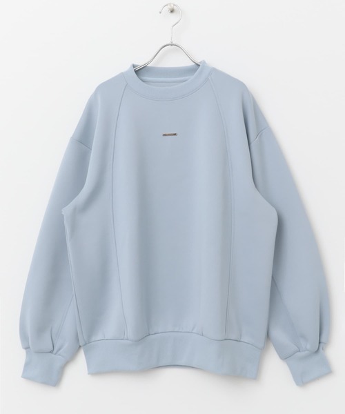 SENSE OF PLACE by URBAN RESEARCH（センスオブプレイスバイアーバンリサーチ）の「ポンチプレートキリカエスウェット（スウェット・メンズ・ブルー/ブラック/グレー・LARGE/MEDIUM）」の15枚目の写真