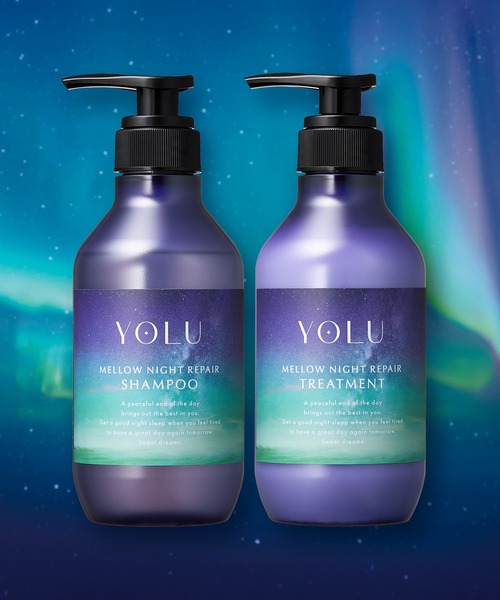 YOLU ヨルシャンプートリートメントセット セール】YOLU ヨル ディープナイトリペア シャンプー
