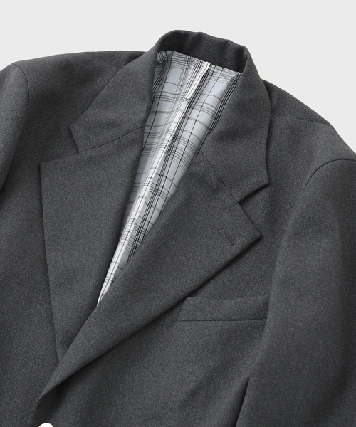 m's braque（エムズブラック）の「m’s braque (エムズ ブラック) S2B コンフォートルースンJKT BJK-150（テーラードジャケット・メンズ・チャコールグレー・40/38/42）」の3枚目の写真