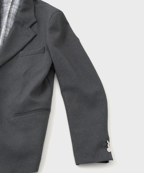 m's braque（エムズブラック）の「m’s braque (エムズ ブラック) S2B コンフォートルースンJKT BJK-150（テーラードジャケット・メンズ・チャコールグレー・40/38/42）」の4枚目の写真