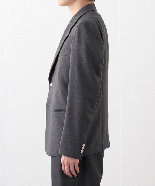 m's braque（エムズブラック）の「m’s braque (エムズ ブラック) S2B コンフォートルースンJKT BJK-150（テーラードジャケット・メンズ・チャコールグレー・40/38/42）」の8枚目の写真