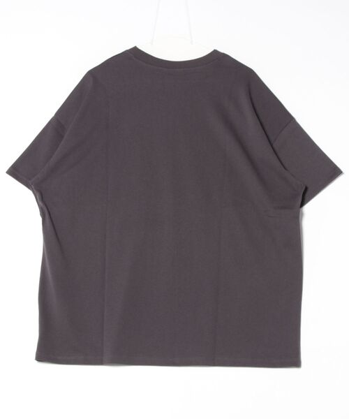 チチカカ（チチカカ）の「ホーリー箔プリントＴシャツ【ユニセックス】（Tシャツ/カットソー・レディース・チャコールグレー/オフホワイト・FREE）」の15枚目の写真