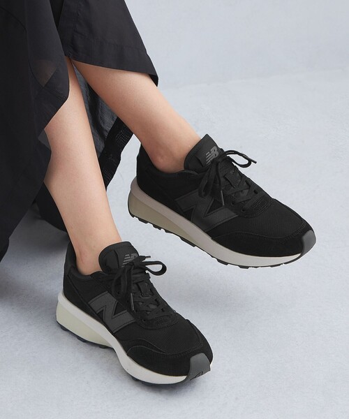 ニューバランス U370ブラック スニーカー 別注】＜New Balance＞U370 スニーカー（スニーカー）｜New