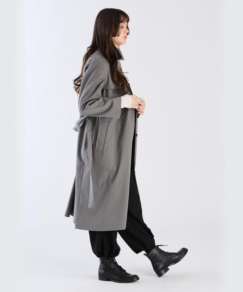 ベーシックツイルトレンチコート（トレンチコート）｜To b. by agnes b