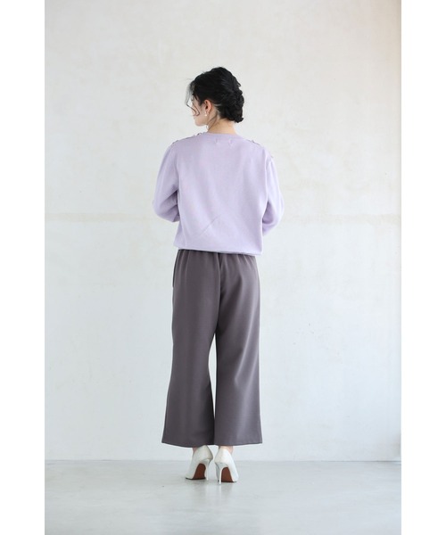 cawaii(カワイイ)の「ミルキーパープルのデコレーションレースプルオーバートップス(ニット/セーター・レディース・パープル・FREE)」の13枚目の写真