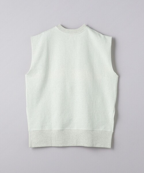 TO UNITED ARROWS（トゥーユナイテッドアローズ）の「＜TO UNITED ARROWS＞ウラケ ノースリーブ カットソー（Tシャツ/カットソー・レディース・ライトブルー・FREE）」の4枚目の写真