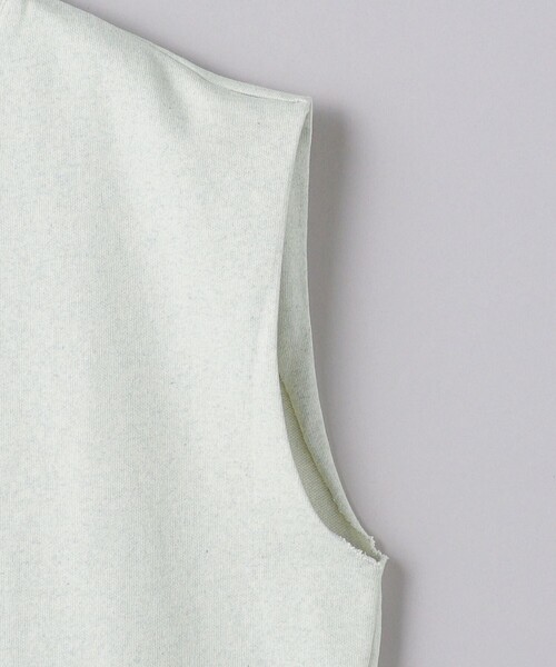 TO UNITED ARROWS（トゥーユナイテッドアローズ）の「＜TO UNITED ARROWS＞ウラケ ノースリーブ カットソー（Tシャツ/カットソー・レディース・ライトブルー・FREE）」の2枚目の写真