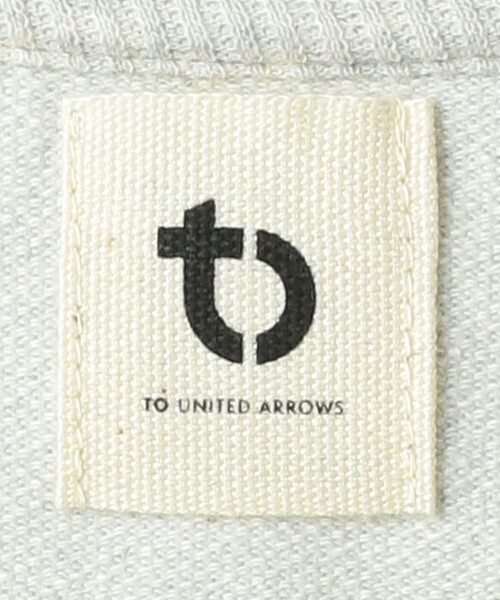 TO UNITED ARROWS（トゥーユナイテッドアローズ）の「＜TO UNITED ARROWS＞ウラケ ノースリーブ カットソー（Tシャツ/カットソー・レディース・ライトブルー・FREE）」の13枚目の写真