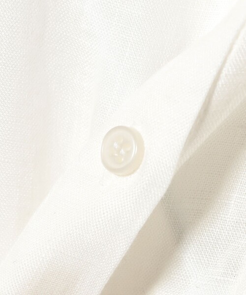 B:MING by BEAMS（ビーミングバイビームス）の「【冷房対策】ルランゼフィール リネン シャツ（S～M）（シャツ/ブラウス・レディース・ネイビー/その他1/その他/オフホワイト・MEDIUM/SMALL）」の15枚目の写真