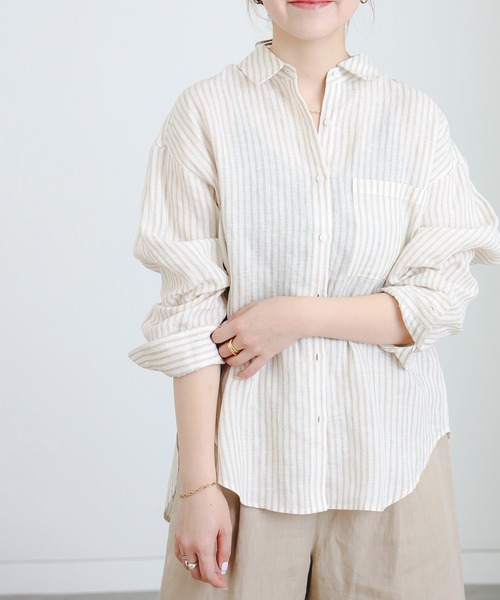 A part by｜ルランゼフィールリネンシャツ | Rakuten Fashion