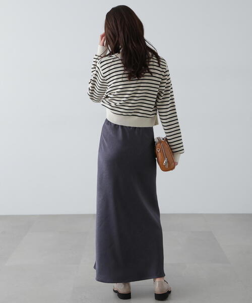 FREE'S MART（フリーズマート）の「◆ドットボタンクルーネックカーディガン（カーディガン/ボレロ・レディース・ホワイト系その他/レッド/ネイビー・FREE）」の18枚目の写真