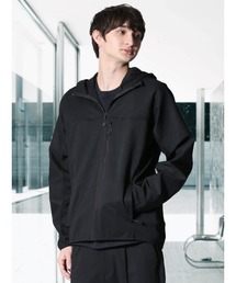 m.f.editorial | 【ストレッチ ウォッシャブル】m.f.エディトリアル メンズ circle motion JERSEY フーデットアウター(セットアップ可能)(パーカー)