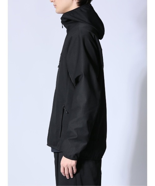 m.f.editorial（エムエフエディトリアル）の「【ストレッチ ウォッシャブル】m.f.エディトリアル メンズ circle motion JERSEY フーデットアウター(セットアップ可能)（パーカー・メンズ・ブラック/グレー系その他2・LARGE/X-LARGE/MEDIUM）」の10枚目の写真