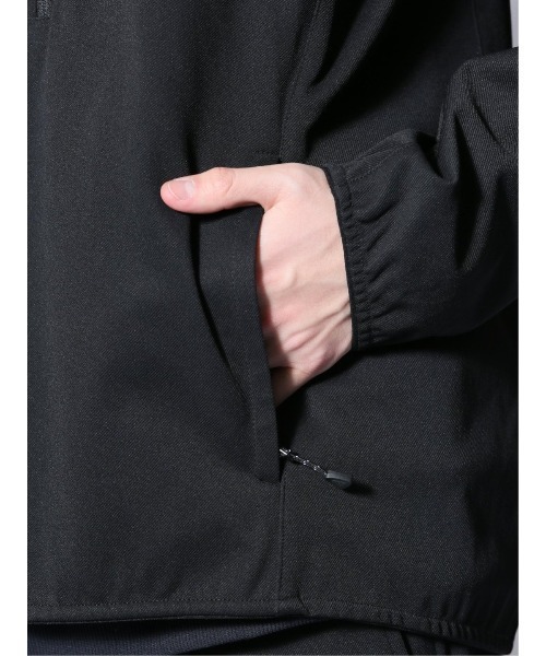 m.f.editorial（エムエフエディトリアル）の「【ストレッチ ウォッシャブル】m.f.エディトリアル メンズ circle motion JERSEY フーデットアウター(セットアップ可能)（パーカー・メンズ・ブラック/グレー系その他2・LARGE/X-LARGE/MEDIUM）」の13枚目の写真